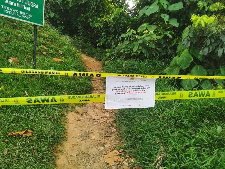 InfoKuala's tweet photo. Bukit jugra ditutup sementara

Sumber : Aravind Vind

#InfoKualaLangat https://t.co/MDZmd2daNX