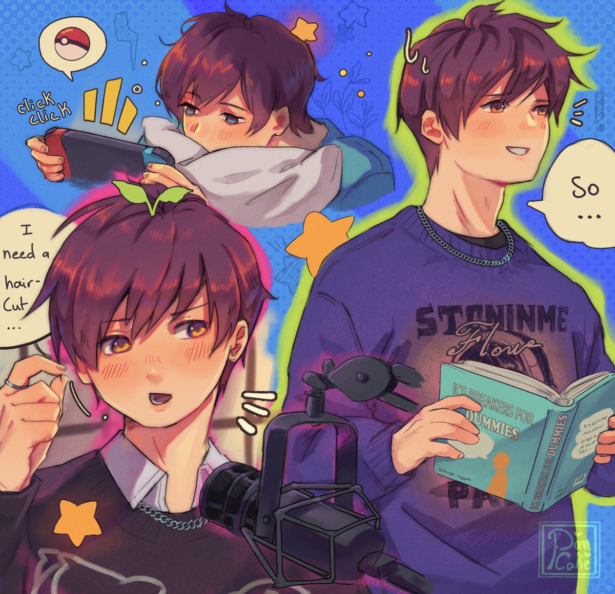 MissPancakeDraw's tweet photo. Leafman doodles 🌱 https://t.co/QlJQ101Jtb