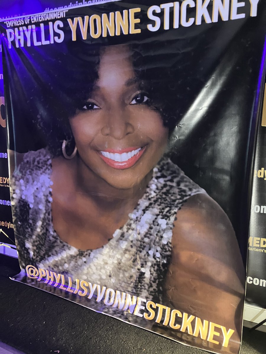 crystalshipnyc's tweet photo. It’s Going Down Tonight @PhyllisStickney #ComedyInHarlem 🎭🎤👏🏽 #Back2Black https://t.co/meg8puunnW