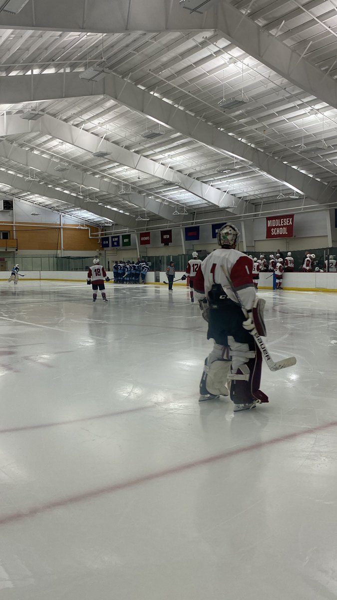 Canterbury up 2-0 over Kents Hill at the start of the third.