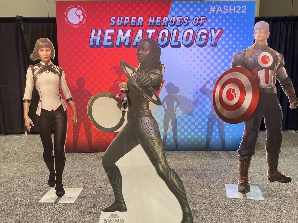 Thinking of #ASH22 and all the heroes of there. See you next year!