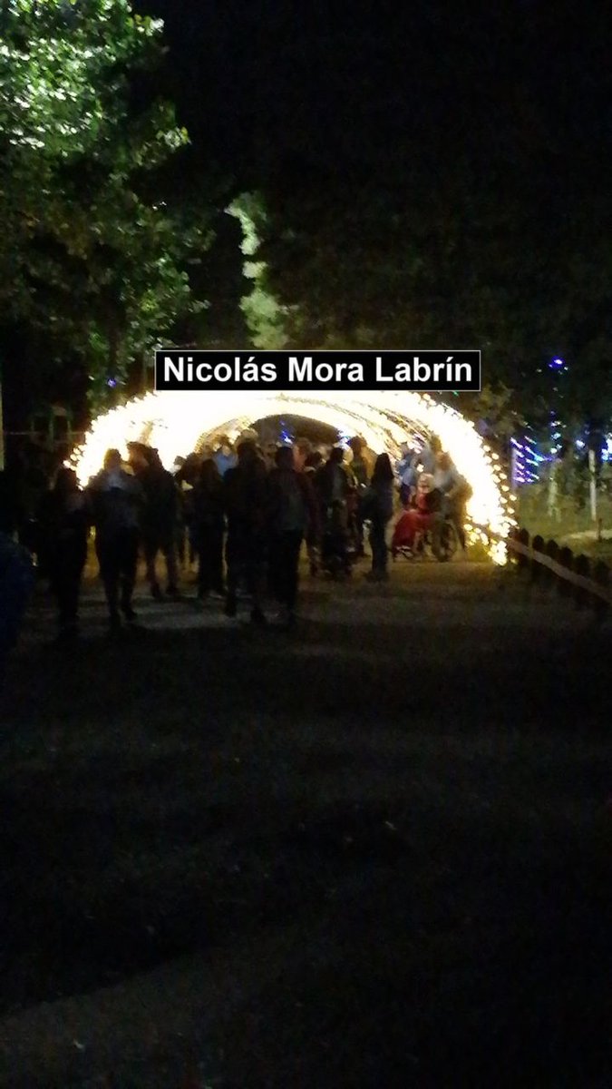 LabrinMora's tweet image. Inauguración Parque Navideño en el parque Isabel Riquelme de Lautaro.