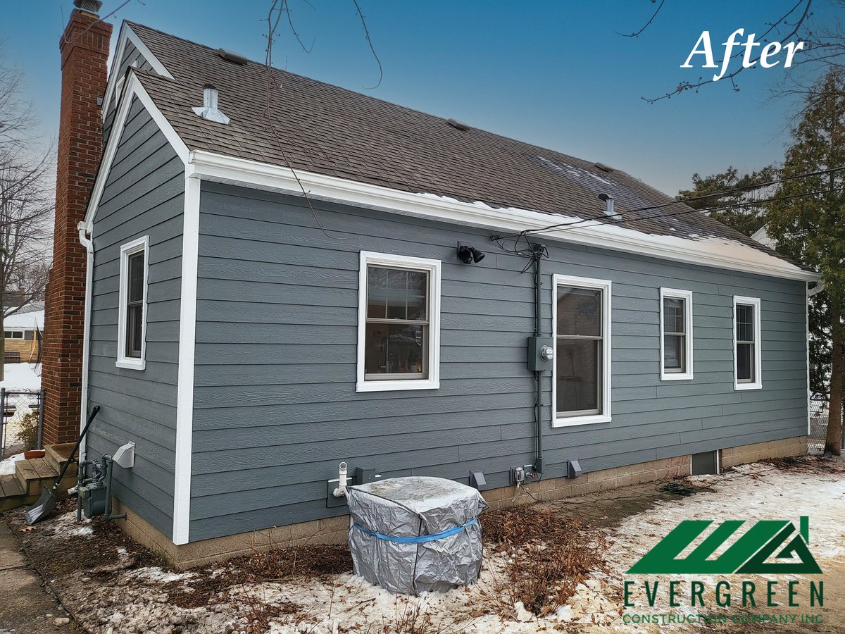 haildamagemn's tweet photo. Our new siding project looks amazing with @lpcorp Homburg Gray. Check out the before and after pictures of the house😍😍
#mnevergreen #since2003 #roofing #siding #lpsmartside https://t.co/cwER15NGzB