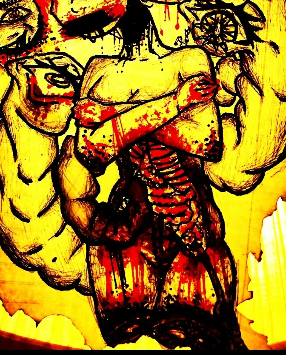 abaddon490's tweet photo. Tried something new #Gore #blood #bloody #decapitated #thankful #art #artist #fuckyou #gorecore #goreart #gorecontent #gorey #goretw #warms #eyes #humanhair #humanspit #humanblood https://t.co/zG1VEsGrH1