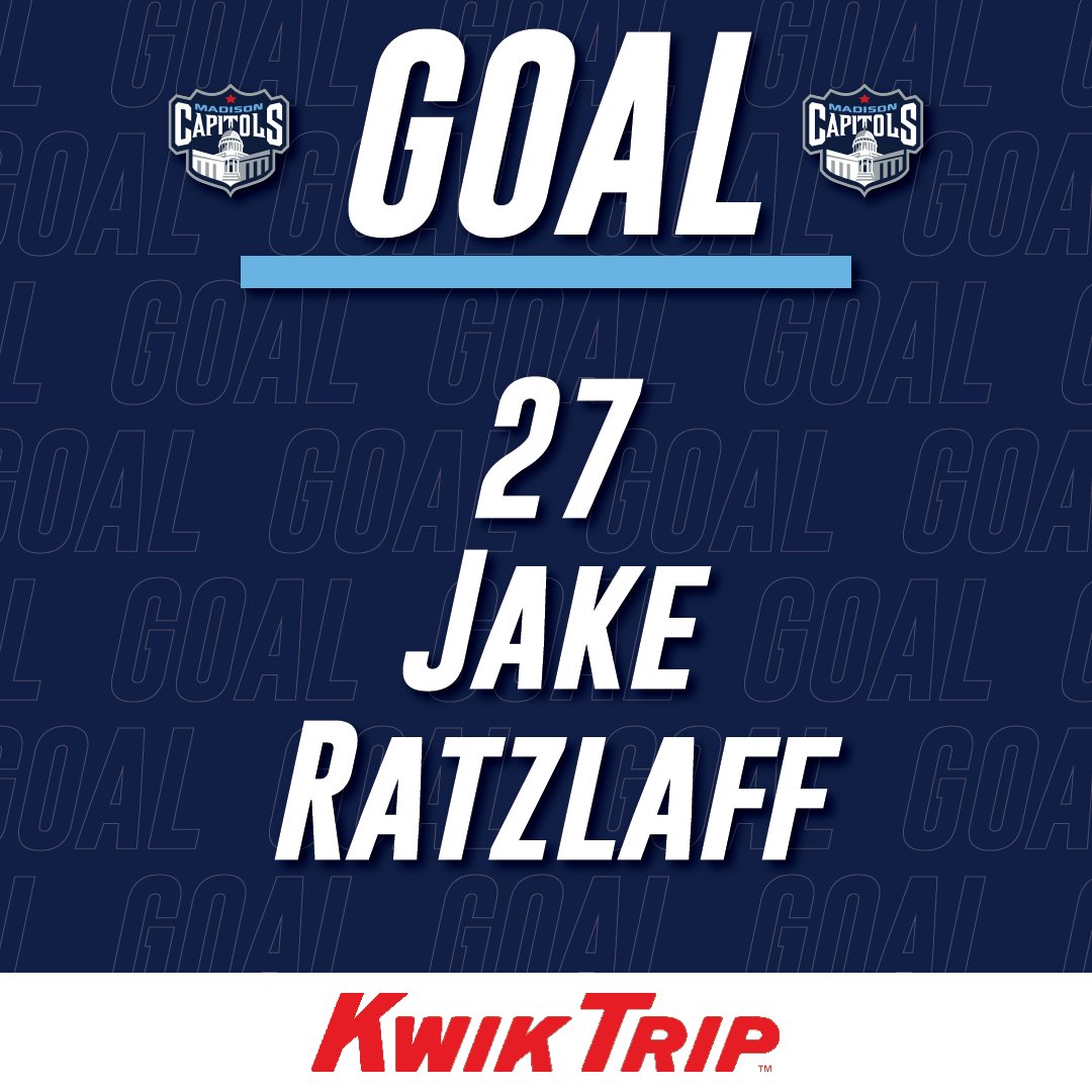 MadCapsHockey's tweet photo. CAPS GOAL!!! First goal of the USHL career for Jake Ratzlaff brings the Caps back within one!
#GoCapsGo https://t.co/g5ojH7aMBo