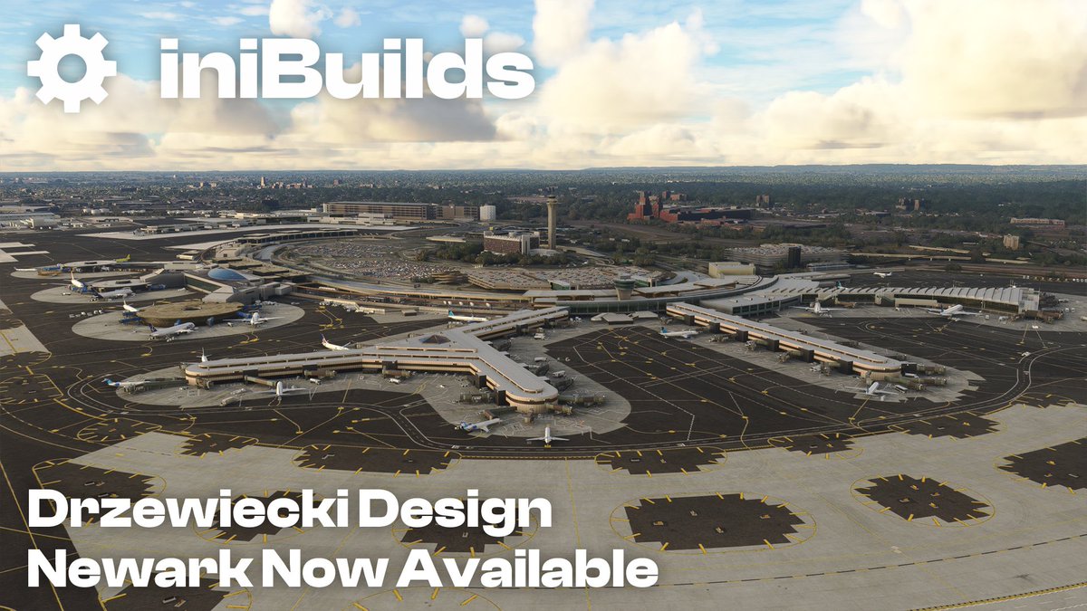 iniBuilds's tweet image. Drzewiecki Design Newark Liberty is now available for Microsoft Flight Simulator. Fly to this major U.S. gateway from destinations around the world!

inib.uk/drzewiecki-des…