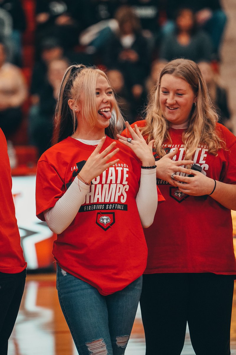 HDLNS's tweet photo. Put a ring on it. 

#MakeHeadlines 

@westfirebirds @LakotaWestAD @LakotaDistrict @LWFirebirdsSB https://t.co/s5NzZIuYHo