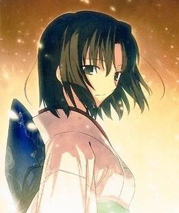 #両儀式生誕祭2023 まで、あと62日#無言で夜を貼る(無言ではない)夜明け前がいちばん昏いと言うけれど「」のたたずむ夜は金色なのですよね。昏い寂しい夜から幹也が式を連れ出しその背を織が押した。一見うつくしく幻想的な金色の夜は、そこに止まりつづける「」の孤独の景色だったりするのかな 