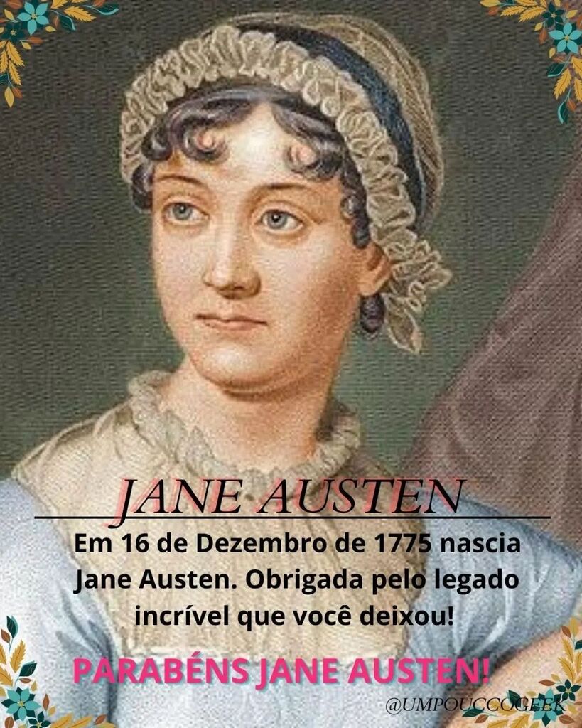UmPouccoGeek's tweet photo. Jane Austen, veio ao mundo sem saber o quão importante ela se tornaria durante gerações e gerações. 

Com sua perspicácia e língua afiada, ela fazia críticas sociais e já induzia um feminismo ponderado através de suas obras. 

 Jane Austen criou personag… https://t.co/DpyxXDCdCn https://t.co/WmO4OBaOMf