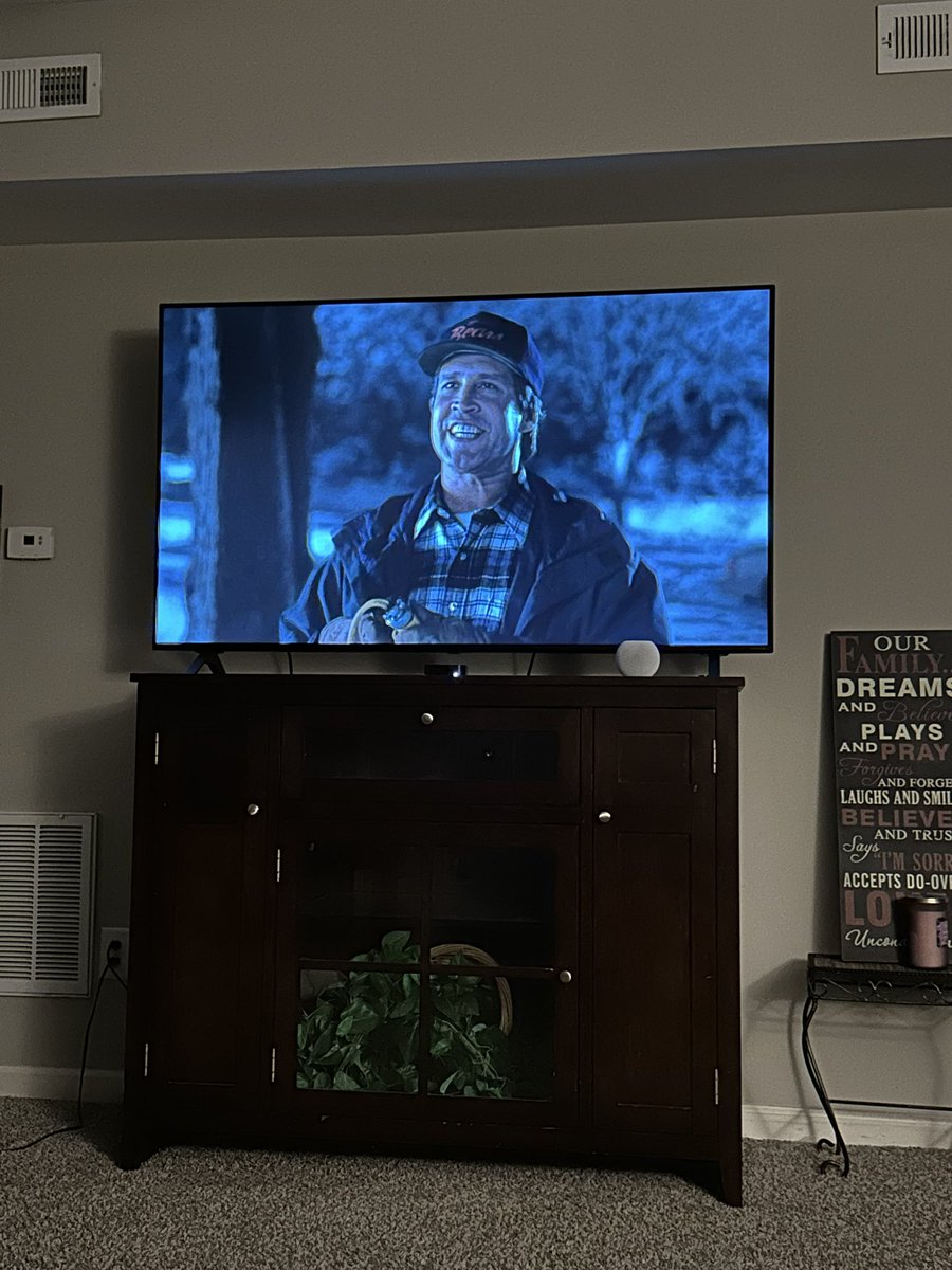 ChrisJohnsonDoz's tweet photo. Enjoying a little #BroNight with my man, Alex. Love getting to spend time with this guy!! Chick-fil-a and Christmas Vacation for the win!! 😉🎄#JohnsonDozen https://t.co/24luqEZYzj