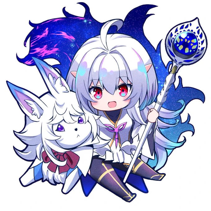 アクリルキーホルダー用の描いてみた 