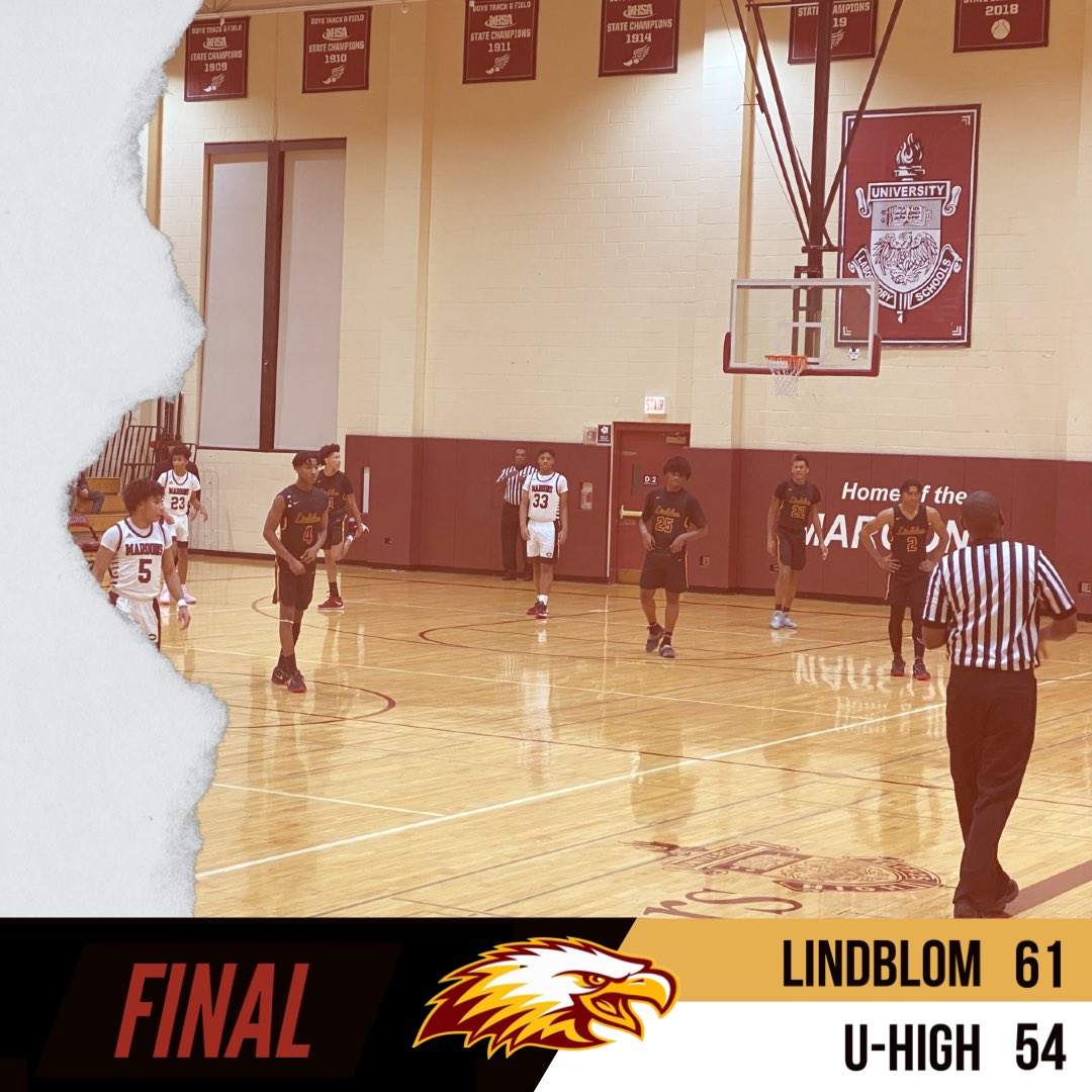 𝐓𝐇𝐀𝐓’𝐒 3️⃣ 𝐈𝐍 𝐀 𝐑𝐎𝐖 The Eagles (9-4, 3-2) beat the Maroons in a physical matchup, 61-54. Je’Shawn Stevenson (Jr): 29p/6r/5a/2s (✋🏽 3’s; 10-12 FT) Quentin McCoy (Jr): 12p/10a/6r/2s (double/double) Hasan Johnson (So): 11p/4r Agsan Branch (Jr): 6/10r #GoEagles 🔴🦅🟡