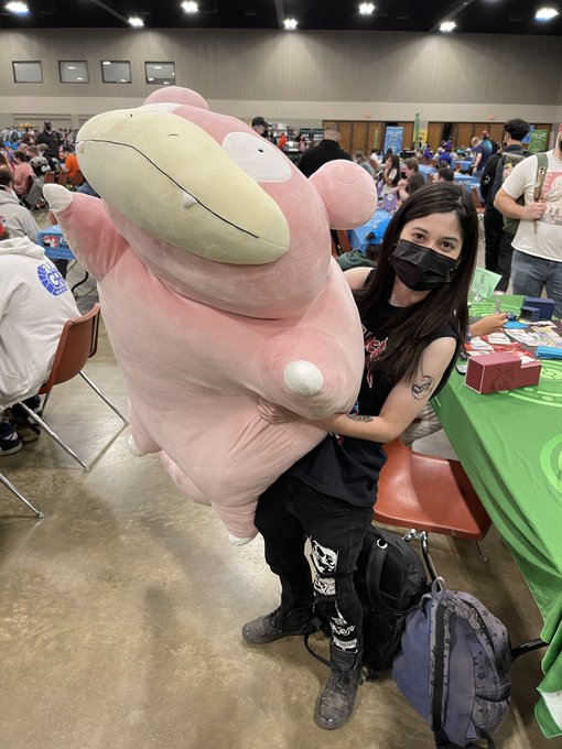 Who needs the first place win? I’m already winning with this. ??. #Pokemon #playpokemon #slowpoke #pokemonregionals