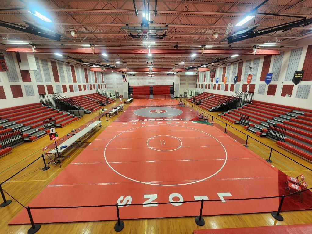 Jackson Liberty and Jackson Memorial joining forces and ready to compete and host the Queen of the East girls wrestling tournament. Let’s go!!