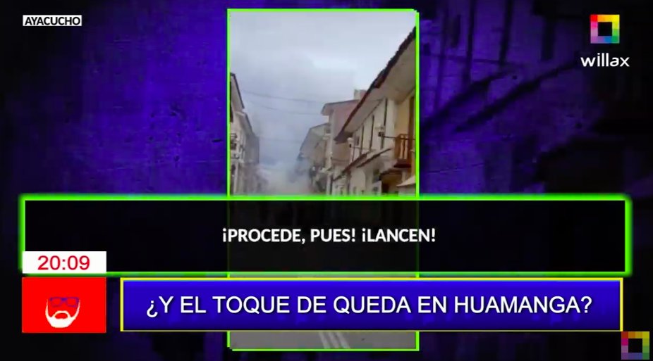willaxtv's tweet photo. #BetoASaber | Beto Ortiz: ¿Cuándo van a declarar toque de queda en Huamanga?

En vivo: https://t.co/nx3JYD8aF8
ClaroTV: C12 
MovistarTV: C16 
DirecTV: C1191  
BestCable: C8 https://t.co/KLOKijpLMe