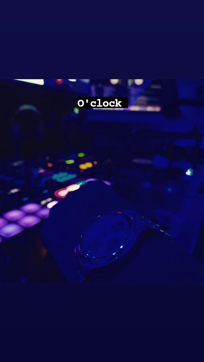 allonthedj's tweet photo. The O'clock ting...... https://t.co/Vangy4ZoUg