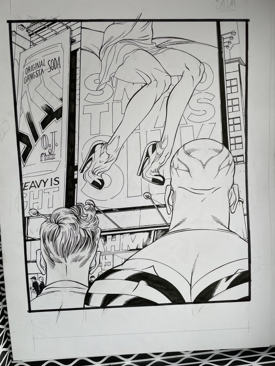 My tribute to #quentintarantino from #fightingamerican #1
