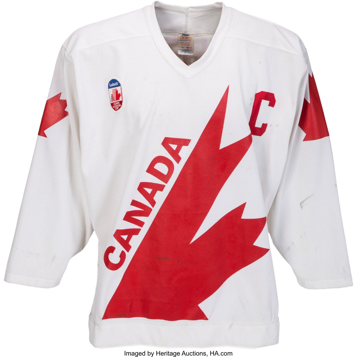 Cyandie's tweet photo. @eavoss This guy is Canadian Spider-Man. That is a 1997 Wayne Gretzky Canada Cup jersey. https://t.co/fFQno9zrne