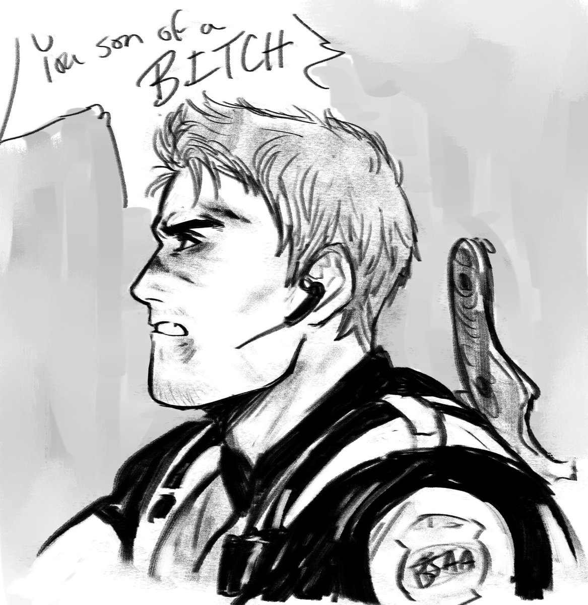 :3 it's been a while since I drew Chris, too