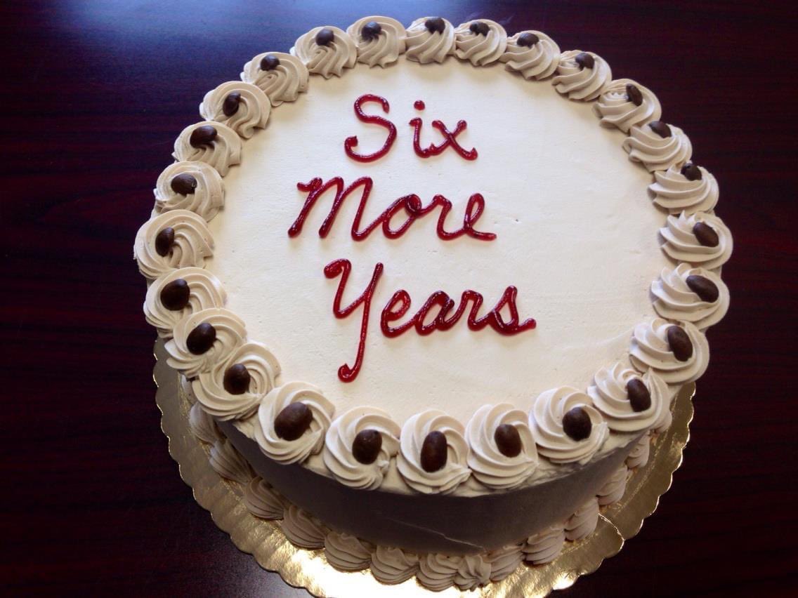 graceepel's tweet photo. NH has lost a giant. So grateful to have worked with and learned from Judy for a short time, and to have shared lots of grocery store cakes with her (as she would supply them on every staffer’s birthday). A fearless leader and a true public servant. 💚 https://t.co/oDhjULco5v