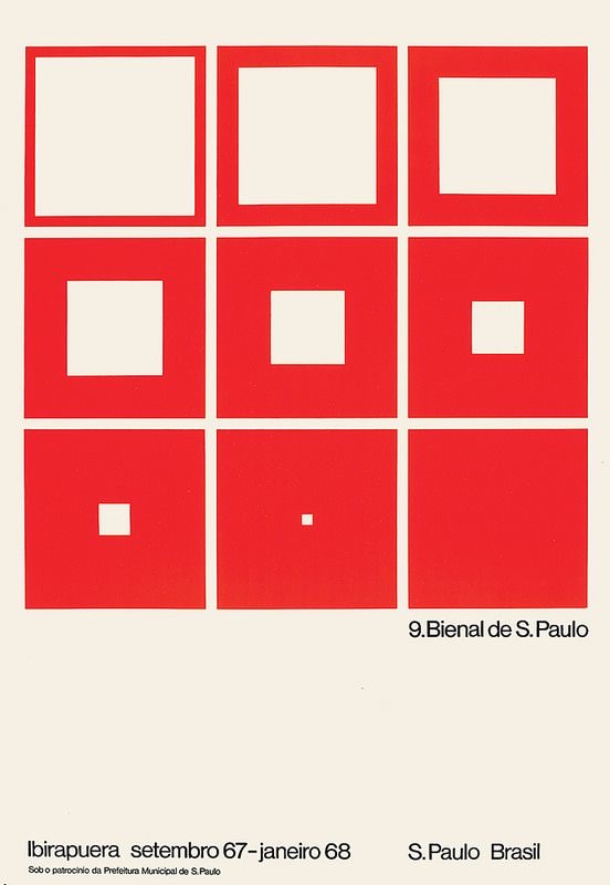 AisleOne's tweet photo. 1960s and 70s designs for the Bienal de São Paulo. https://t.co/T481I4gQ9v