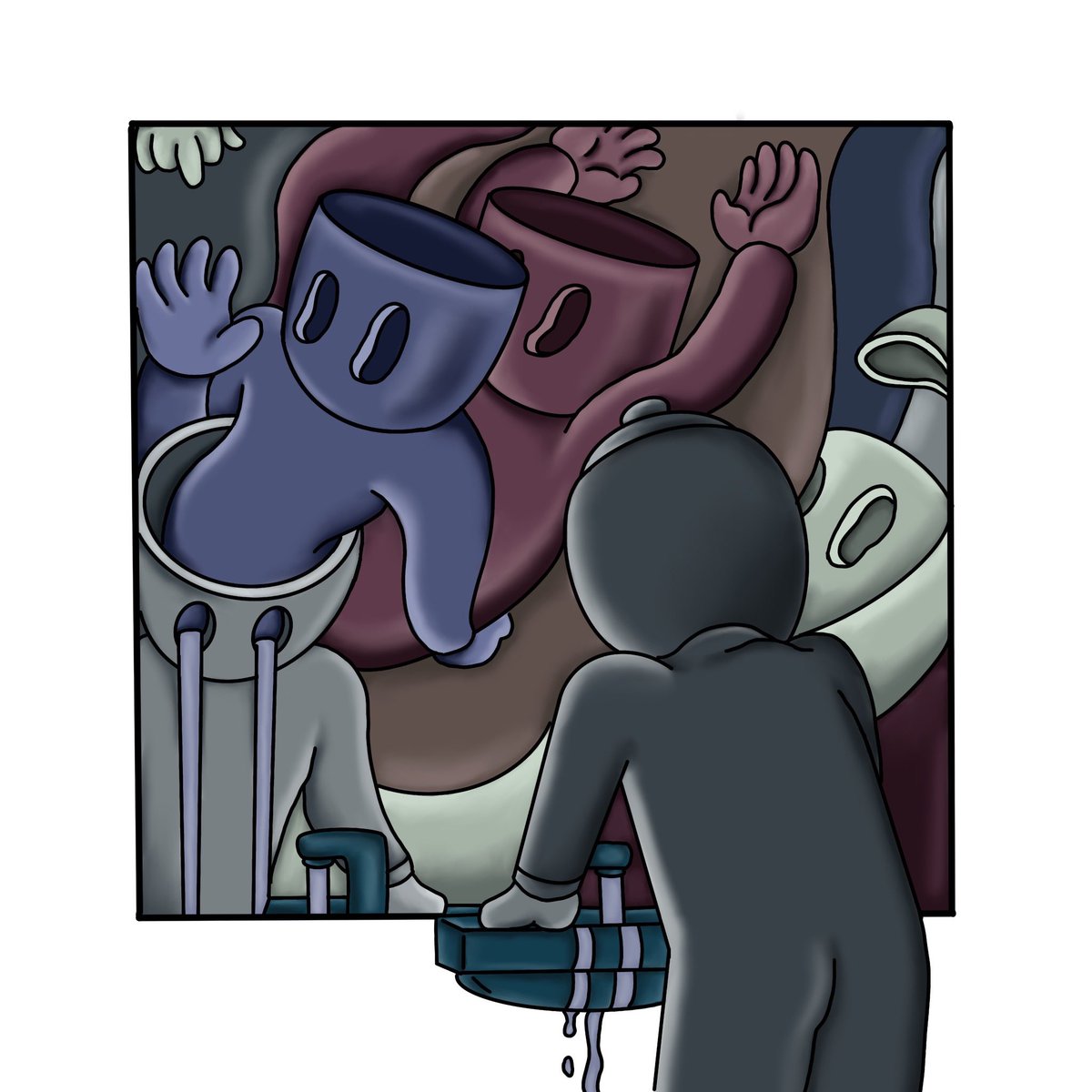 ❌Auction started for “Schizophrenia” ❌

Thank you <a href="/0xbadjpeg/">noka🦉🛸</a> for placing a bid for this wonderful collaboration with @normie_001 🔥

You still have time to make this piece yours 😎🤌🏻
foundation.app/@Normie_NFT/88…