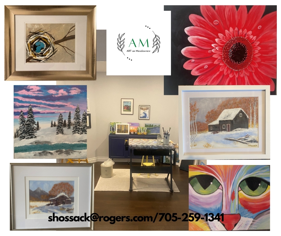 The business card drawn at our December meeting for Business of the Month was ART on Meadowview. Congratulations to our member, Shelle Hossack!