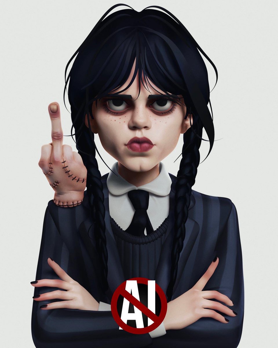 Amazing <a href="/jennaortega/">marie</a> 
#wednesdayaddams #netflix
#jennaortega #NoToAIGeneratedImages