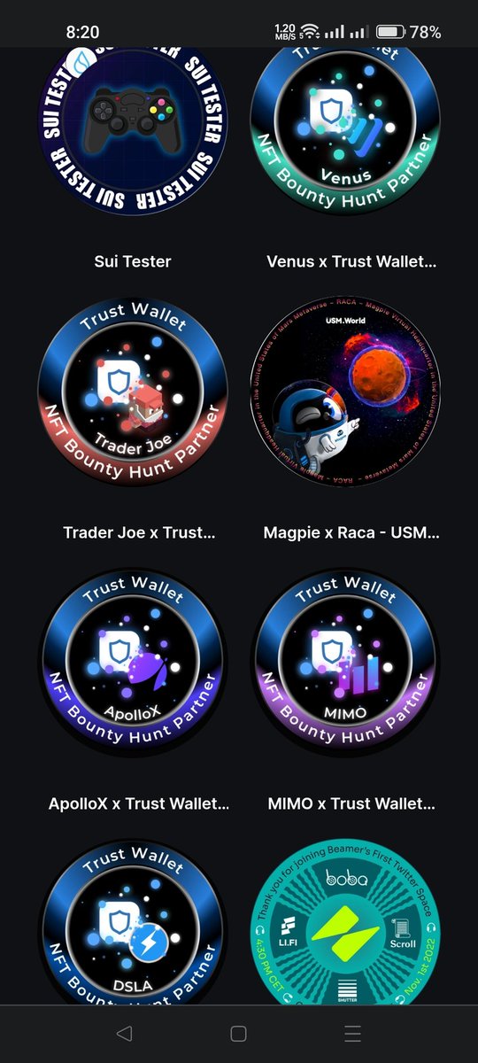 Airdrop_Analyst's tweet photo. @TrustWallet #NFTs #TrustWalletNFT https://t.co/seVx6pRwyz