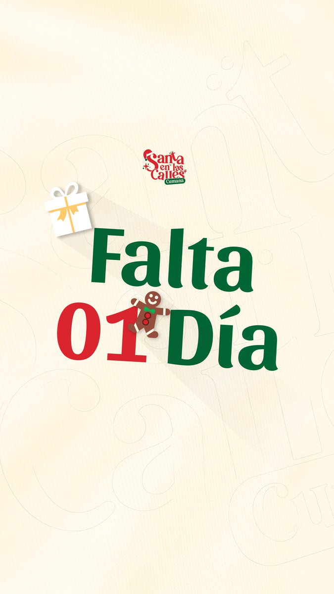 ¡Nos vemos mañana! El taller de Santa es en pocas horas 😍🎅🎄✨