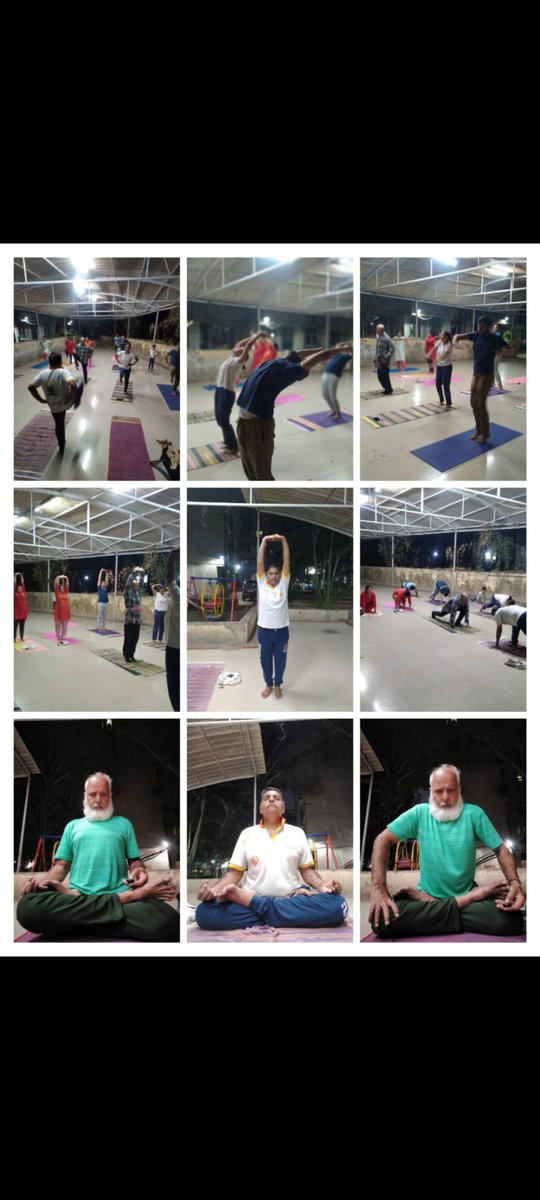 🕉🕉🕉
🔹 *Palghar Jilla* 🔹
*Mumbai Event - 2022*
*Tehsil - Virar*
🔹 **Mukhya Yog Shikshak: Ad.maruti ji Gumardar**
🔹 **Sah-yog Shikshak आदरनिय  आदरनिय लाडे जी आदरनिय राजु भाई जी ने आज  का संचालन किया योगिंक जोगिंग सुर्य नमस्कार आसन प्राणायाम मेडीटेशन शांती पाठ करके समापन किया