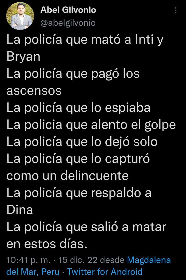 CHACRADOG's tweet photo. Dime que eres un traumado con la policía sin decirme que eres un traumado con la policía. https://t.co/IEf39RbMDo