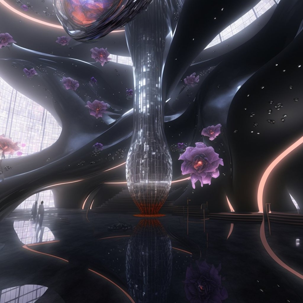 Sweet dreams 💜🔮✨ #midjourneyai