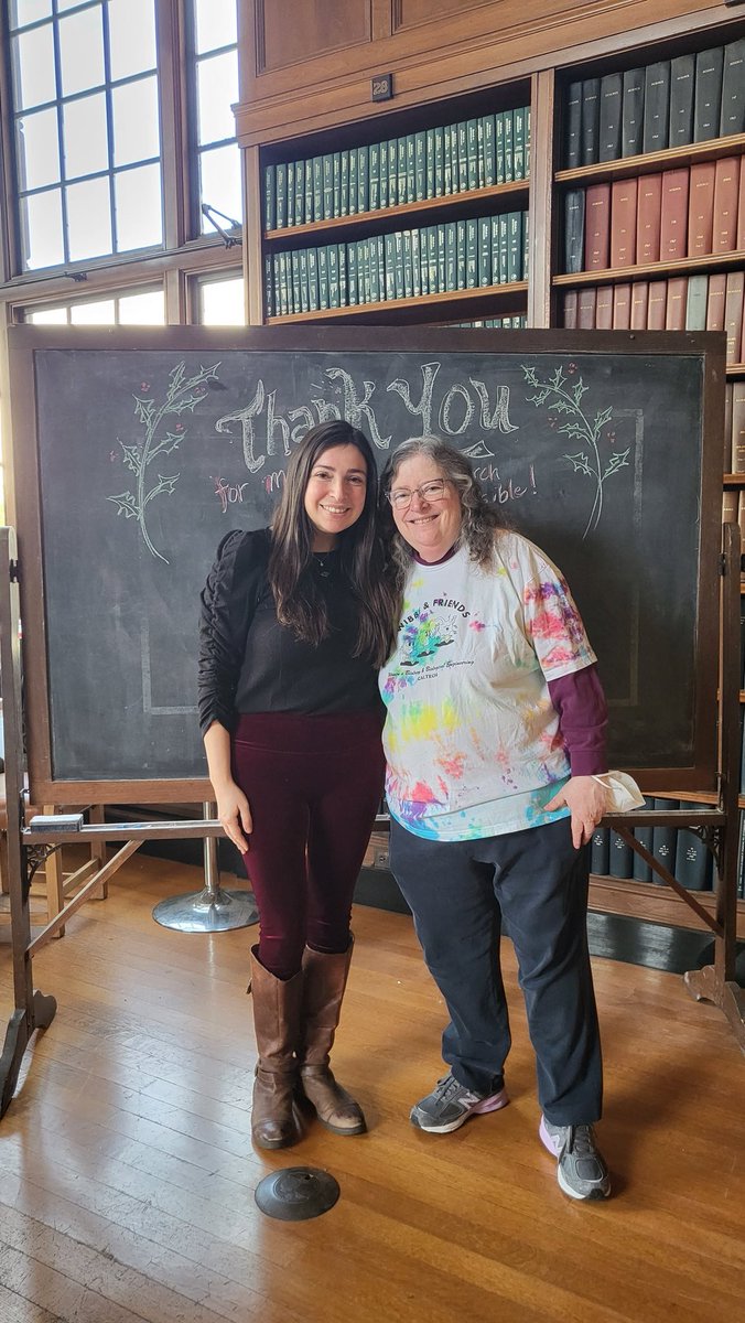 caltechcyto's tweet photo. @RochelleDiamon4 and @jamietijerina attended the @CaltechWiBBE staff appreciation lunch today in Morgan Library (Kerckhoff)! Shelley was one of the organizers, and it was great to connect with staff across campus for the holidays 🎁 https://t.co/OzpYtlxmsd