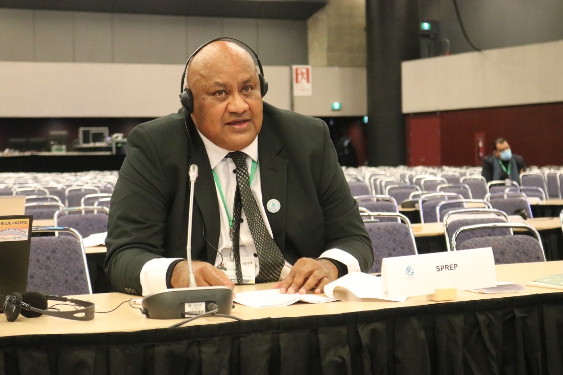 SprepChannel's tweet photo. #SPREP supports #OnePacific voice on biodiversity at #COP15. For more - https://t.co/7rTGCK56Tt #CBDCOP15 #PacificBiodiversity @PACNEWS2 @IBIupdate https://t.co/QHXtxoLtVe