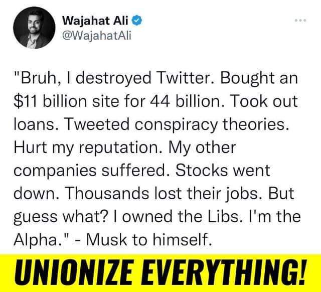#MuskMeltdown
