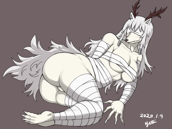 #寒い冬は白い作品を貼る
白い作品はそんなになくてな 