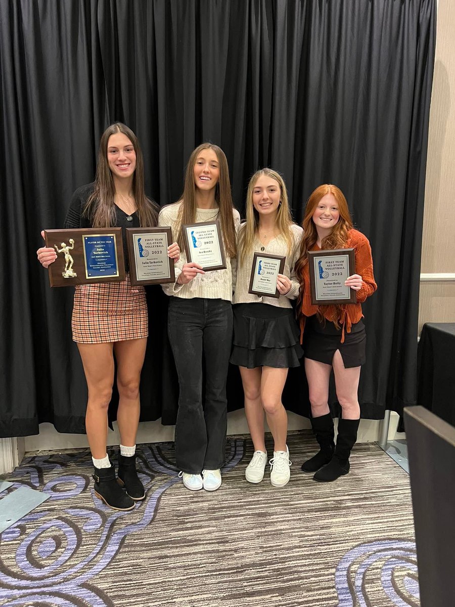 SaintMarksHS's tweet photo. 🔰ALL-STATE BANQUET🏐
           🏅 🏅 🏅 🏅
    Congratulations girls!
        @SaintMarksVB
  📍#ThePlaceToVolley https://t.co/N4I7mUVH2F