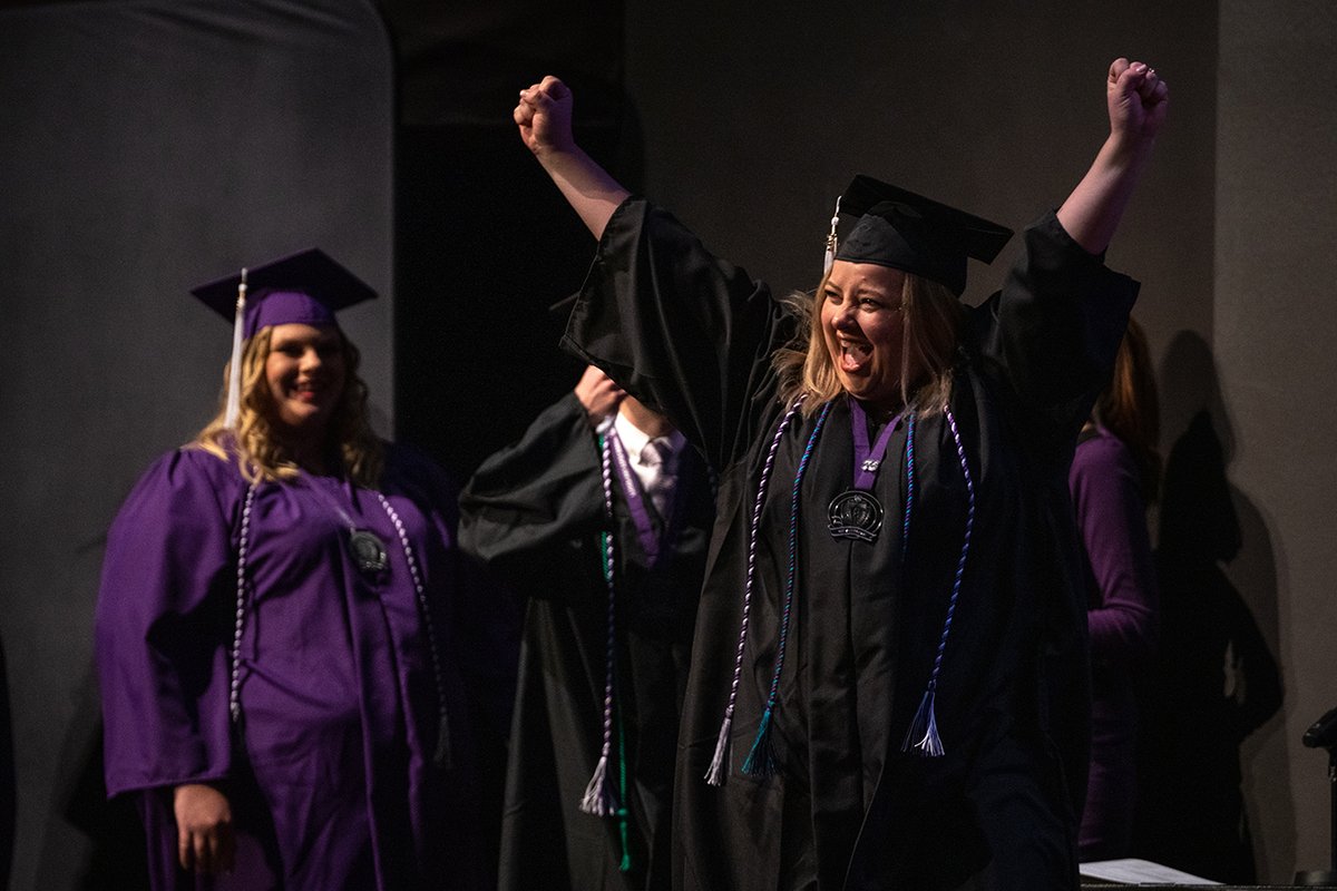 WeberStateU's tweet photo. Congratulations to our new Weber State graduates! We were thrilled to celebrate with you today. #WeberGrad https://t.co/MHyid7ndXR