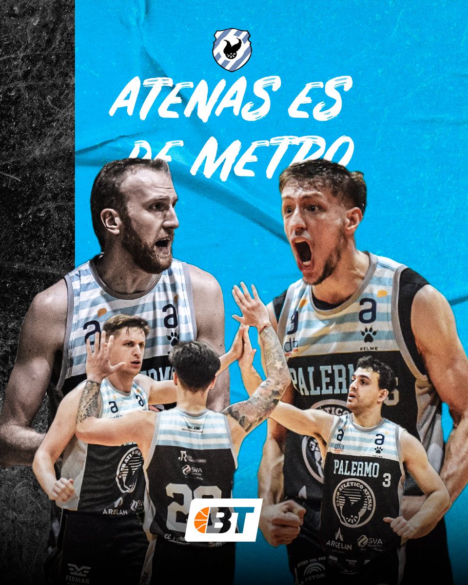 BasquetTotal's tweet photo. 𝘼𝙩𝙚𝙣𝙖𝙨 🤝🏻 𝐄𝐥 𝐌𝐞𝐭𝐫𝐨 𝟐𝟎𝟐𝟑

¡Brillará blanca y celeste!

#MetroxBT https://t.co/j9kOIy4ypr