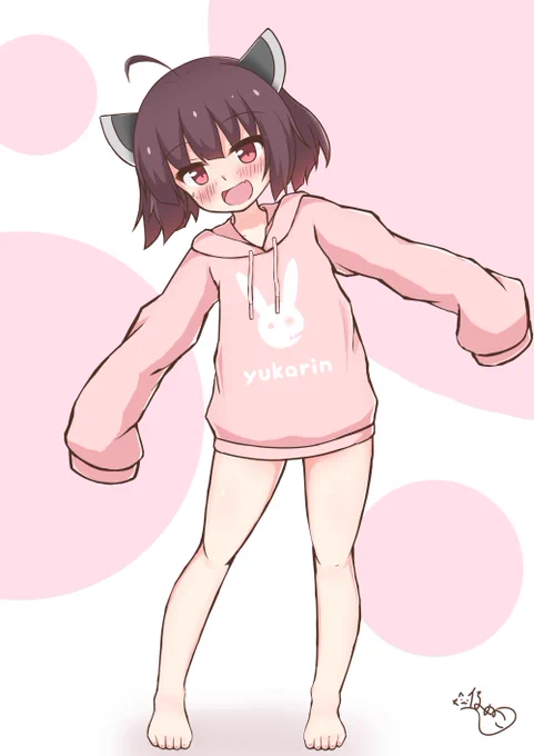 きりたんにだぼだぼパーカー着せた・・・着せたくない? 