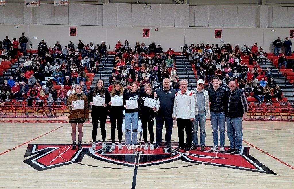 The Triad Girls' Tennis Team had a record of 24-0, making them the first girls' tennis team from Triad to finish the regular season undefeated. They finished 3rd  at the IHSA State Tournament. The girls' team finished the season with a combined overall GPA of 3.57. Great job!
