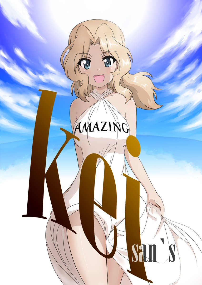 881_kay (girls und panzer) girls und panzer bukkuri