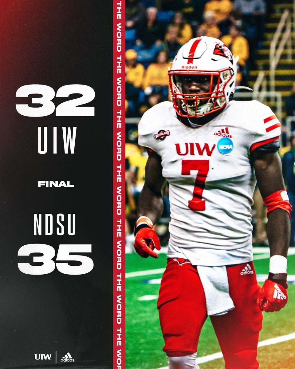 UIWFootball's tweet image. What. A. Season 

#TheWord