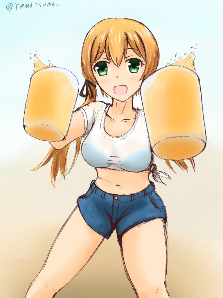 プリンツ・オイゲン(艦これ) 「←18年8月   →22年11月プリンツちゃんで比較〜#同じキャラで初めて描いた」|ヨミツナのイラスト