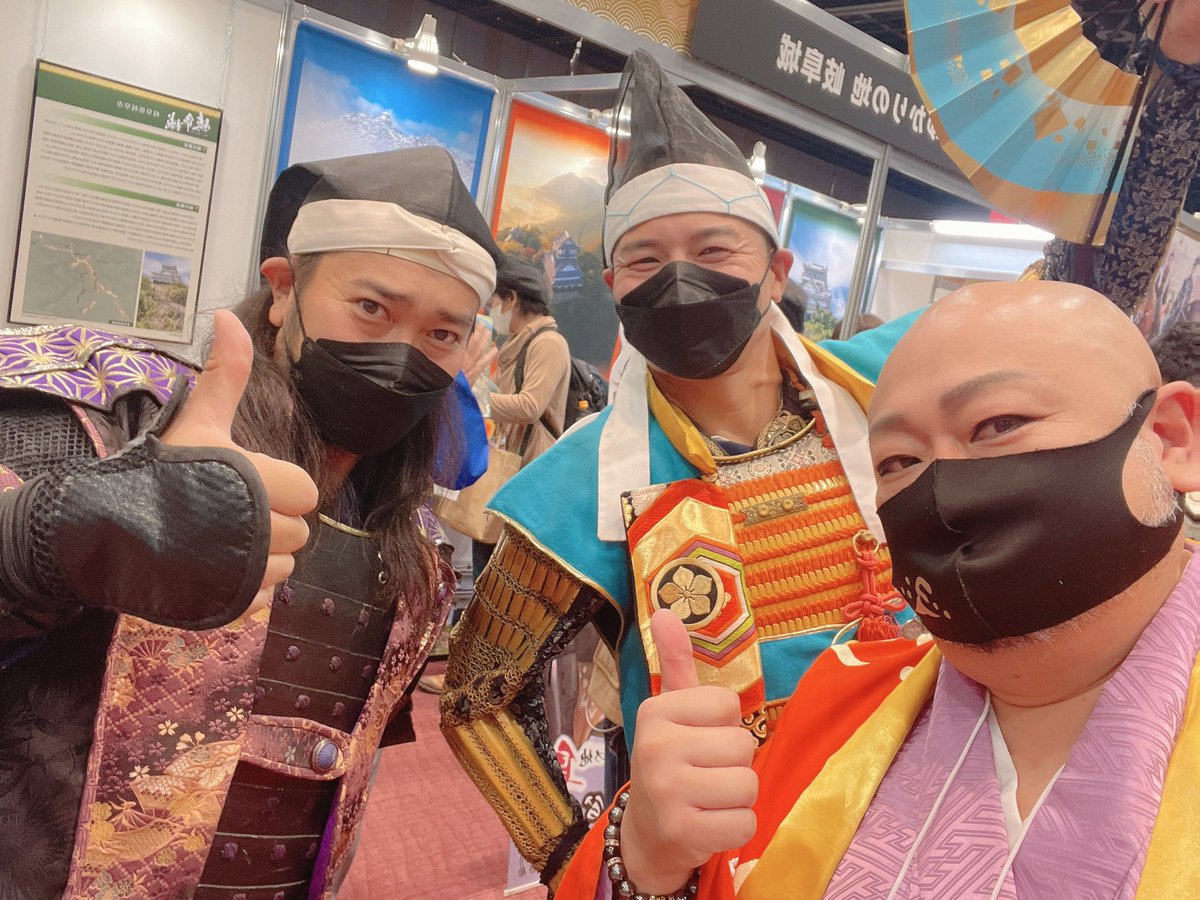 gifujyou's tweet photo. 【お城EXPO2022】
賑わい盛り上がっておるぞ✊️

#岐阜城盛り上げ隊
#お城EXPO
#まつえ若武者隊
#崎陽軒
#葵武将隊
#榊原康政
#本間亀二郎
#斎藤道三
#明智光秀 https://t.co/uycjwKFMdo