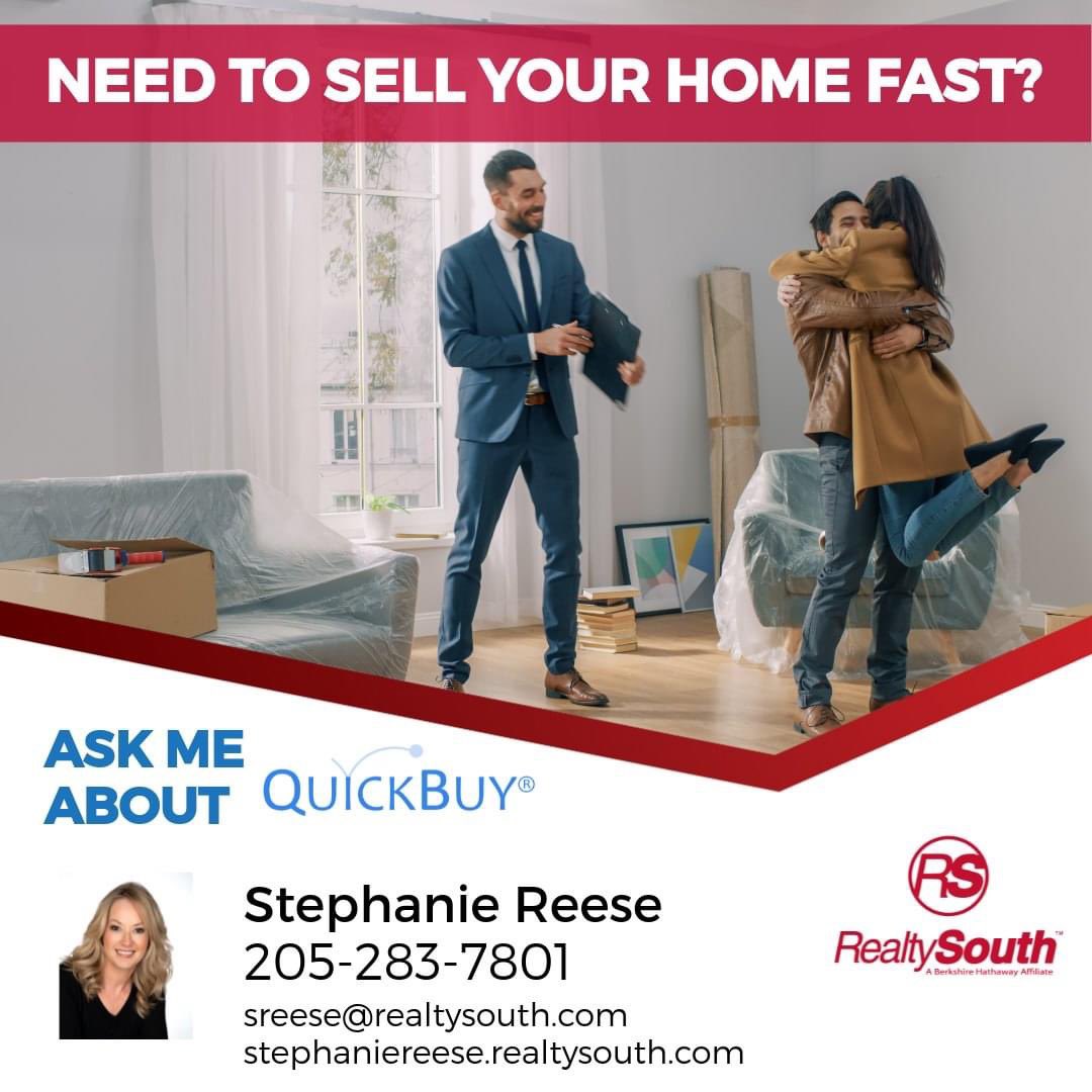 reeserealestate's tweet photo. WANT AN IMMEDIATE OFFER ON YOUR HOME? Ask us how! Call Stephanie or Theresa! 205.283.7801 or 205.283.3576 https://t.co/0zjMM1cdXP #quickbuy #realtysouthmountainbrook #realtysouth #stephaniereeserealestate #birminghamrealestate #listwithme #sold https://t.co/IpJFCNfFuh
