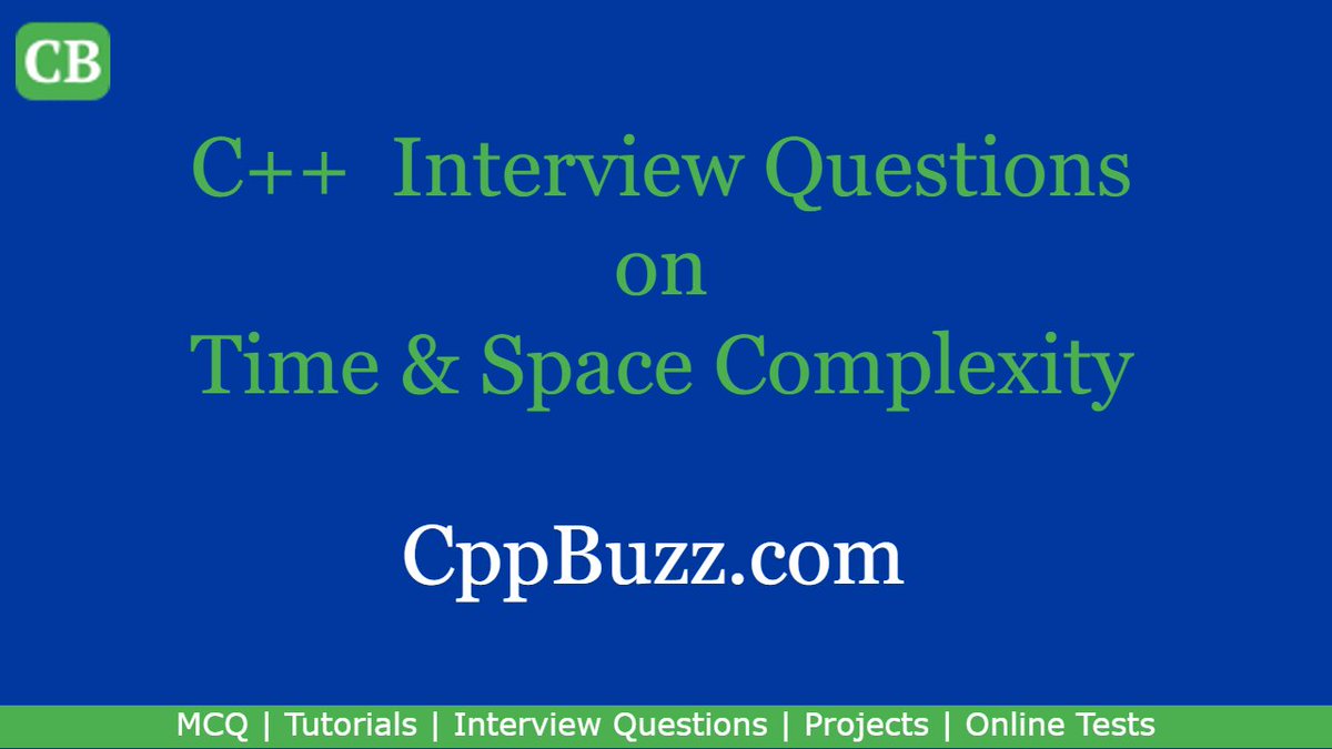CppBuzz (@CppBuzzDotCom) / Posts / X