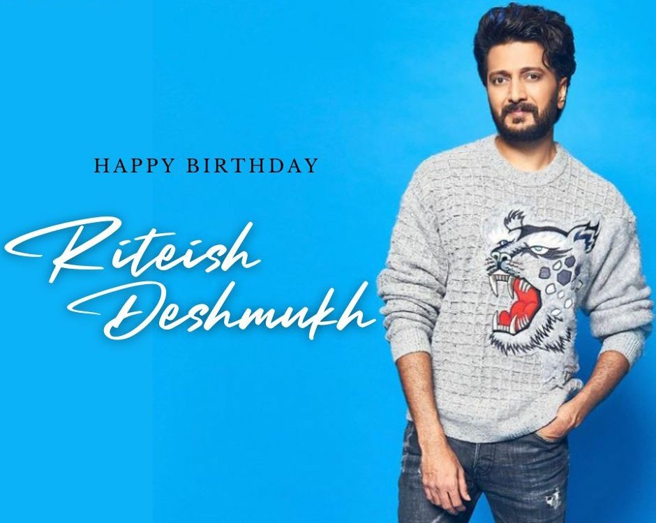 RiteishWorld's tweet photo. Happiest Birthday, @Riteishd sir Wishing you a wonderful birthday and a fantastic year ahead. 🎂💐 https://t.co/MMigIVKUsf