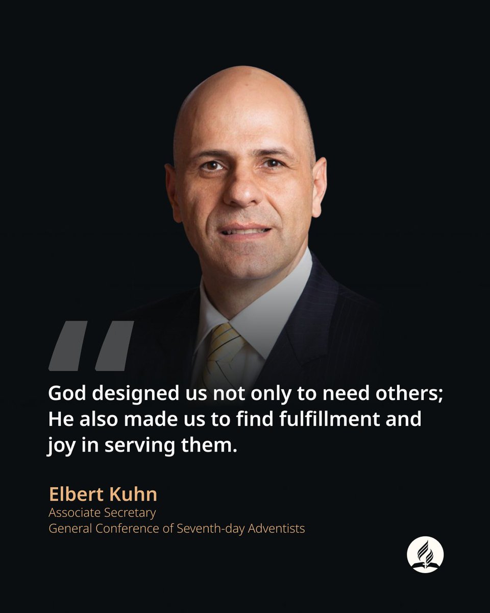 adventistchurch's tweet photo. Have you seen your life gain meaning by loving and serving others? We'd love to hear your testimonies. #IWillGo #inspirationalquotes #Christiancommentary
@Pr_ElbertKuhn https://t.co/ftXAPRaT4V